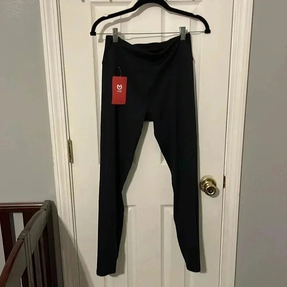 Yoga Pants for Women Solid Color High Waisted Workout Leggings with Pockets NWT - Picture 1 of 5